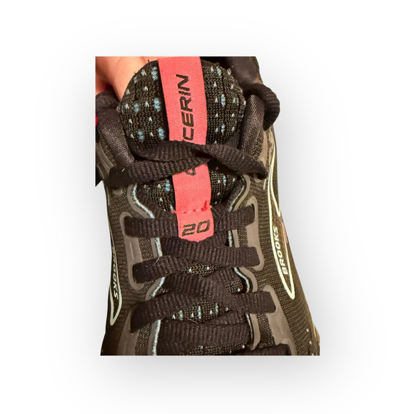 Brooks Glycerin 20 Black Blue Pink Women Road Running Shoes 1203691B005 Sz 9 - Picture 8 of 11